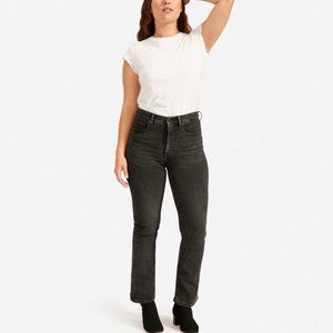 Everlane Authentic Stretch Slim Bootcut Jean, Washed Black - 30R